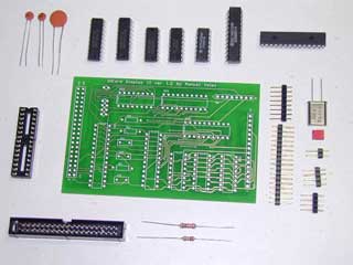 Mounting kit for Displays2 Mulx. card (PCB+components+Micr.writed)