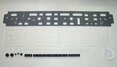 MCP panel, backplane and buttons.